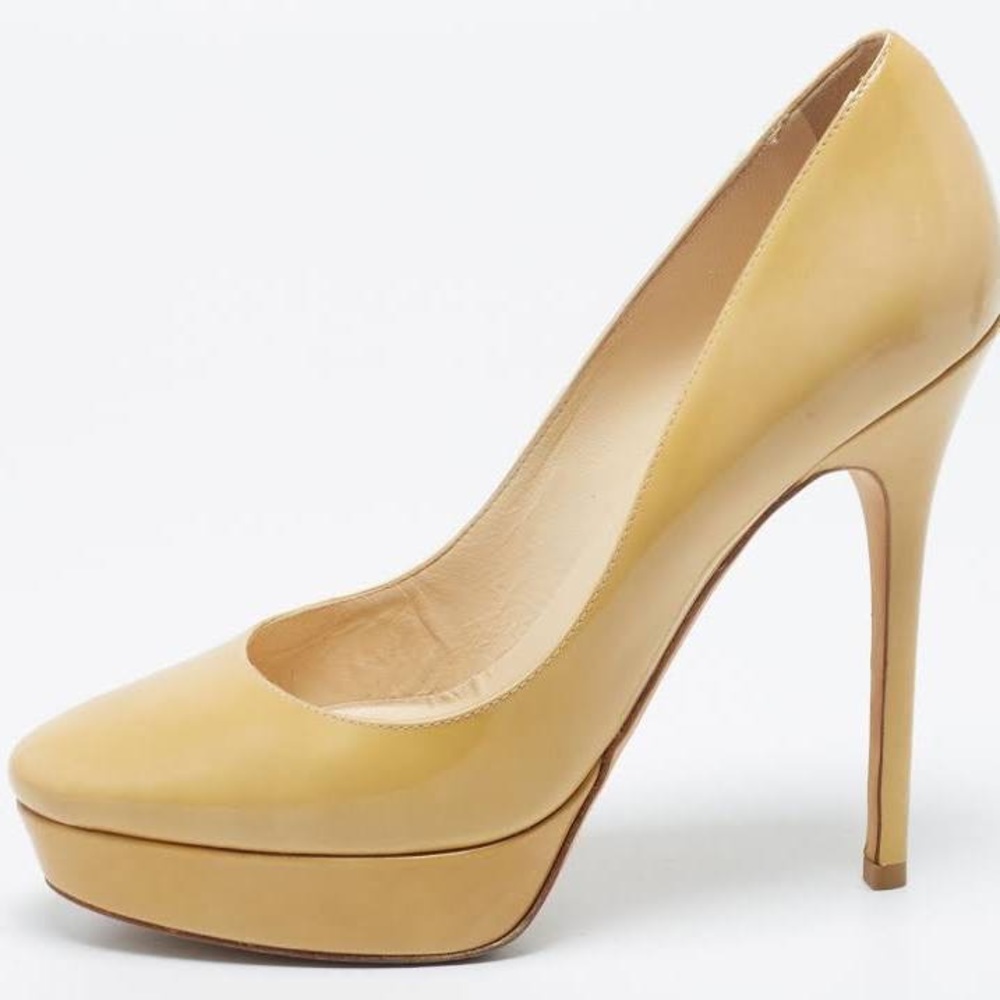 Jimmy Choo Size 36 heels, patent leather, made in Italy, purchased Nordstroms